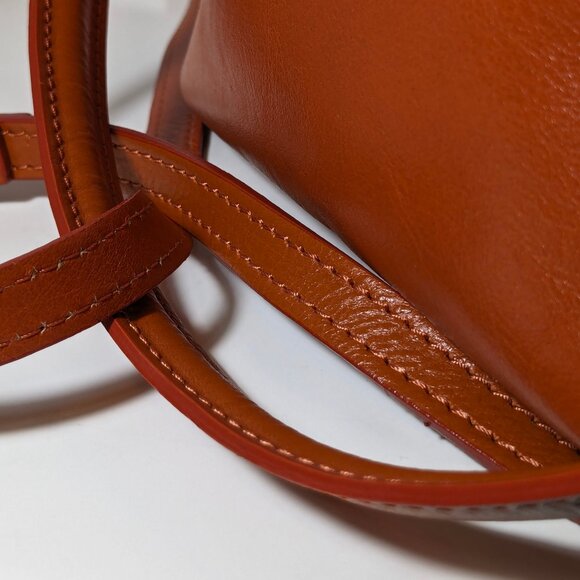 Divina Firenze Genuine Leather Crossbody Bag Made In Italy - Picture 12 of 14